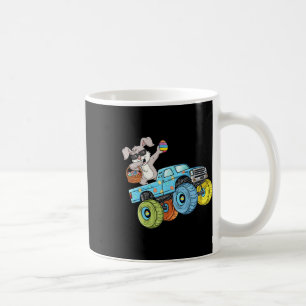 Dabbing Bunny Frohe Ostern Monster Truck Jungen Mä Kaffeetasse