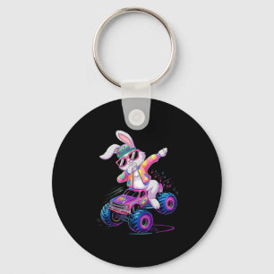 Dabbing Bunny Frohe Ostern Monster Truck Jungen Mä Schlüsselanhänger