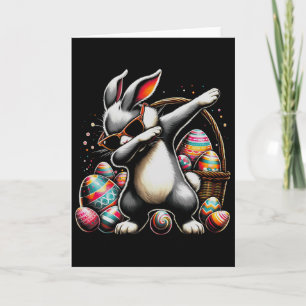 Dabbing Bunny Kaninchen Frohe Ostern Ei Geschenk K Karte