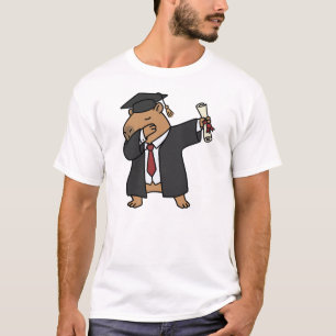 Dabbing-Capybara-Abschluss-Shirt Lustiges Abschlus T-Shirt