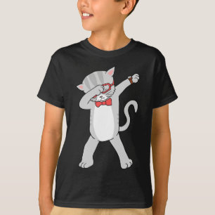 Dabbing Cat Funny Dab Gift Cat T-Shirt