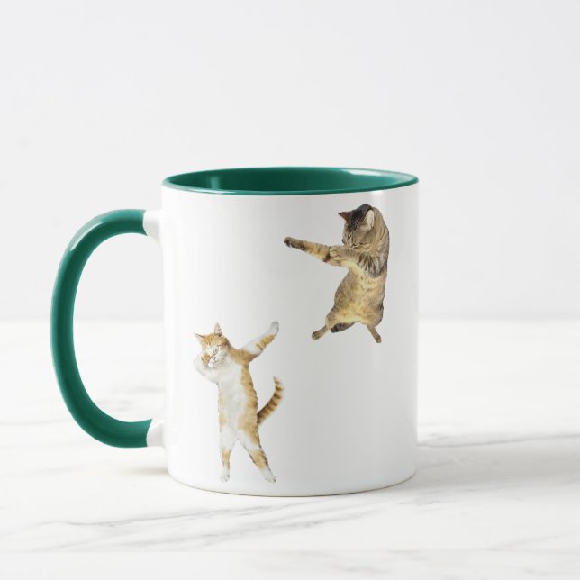 Dabbing Cat Funny Meme for Cats Lovers Tasse (Links)