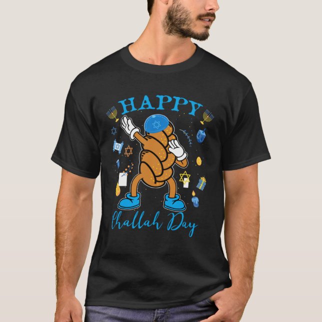 Dabbing Challah Bread Challah Days Sweater Jewish  T-Shirt (Vorderseite)