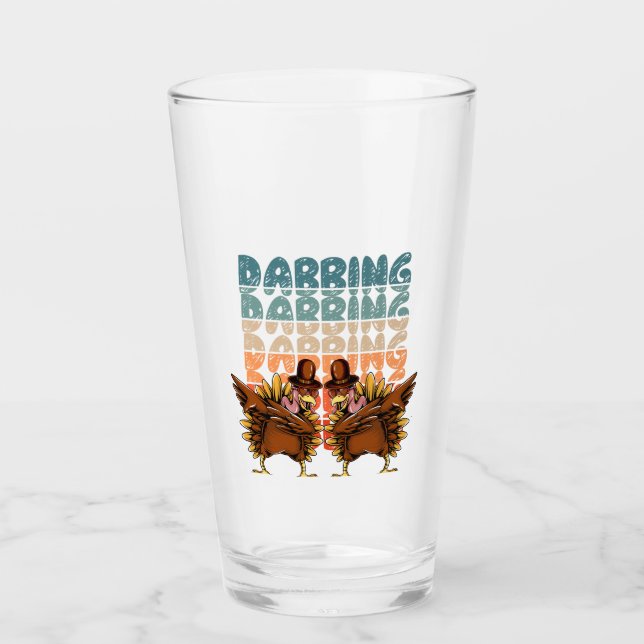 Dabbing Chickens | Funny & Cool Dab Glas (Vorderseite)