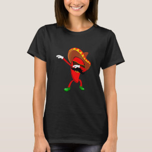 Dabbing Chili Mexikanischer Pepper ab Niedlich Men T-Shirt