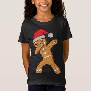 Dabbing Dab Gingerbread Mann Weihnachten T-Shirt