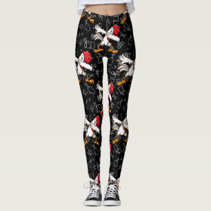 dabbing dab Huhn Leggings