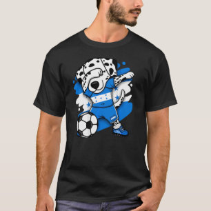 Dabbing Dalmatiner Honduras Soccer Fans Jersey Foo T-Shirt