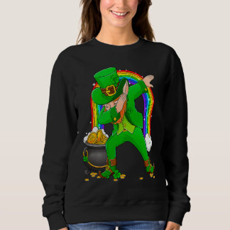 Dabbing Dance Irish Shamrock St Patricks Day 1 Sweatshirt