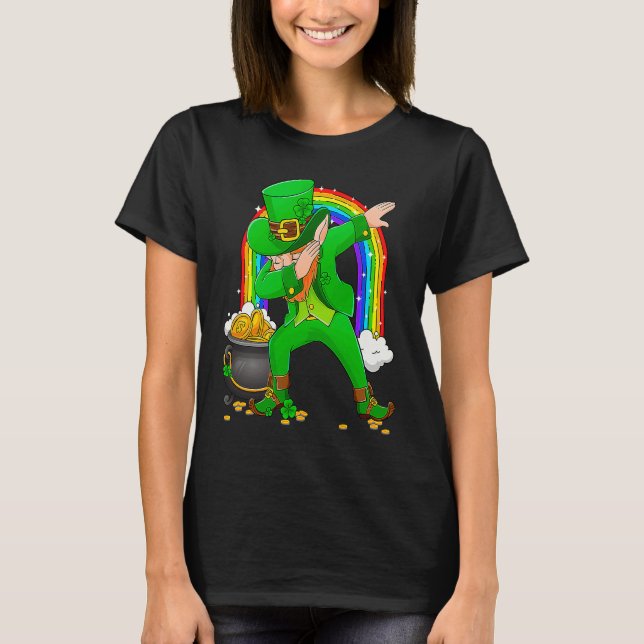 Dabbing Dance Irish Shamrock St Patricks Day   1 T-Shirt (Vorderseite)