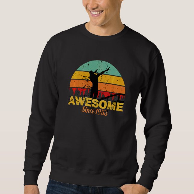 Dabbing Dancer Phantastisch seit 1953 Sweatshirt (Vorderseite)