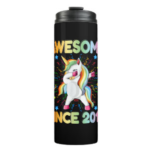 Dabbing Einhorn Großartig seit 2014 - Cute Dab 8. Thermosbecher