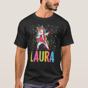 Dabbing Einhorn Laura T-Shirt