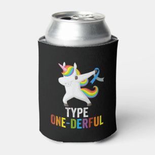Dabbing Einhorn Typ Eins-erstaunlich T1D Diabetes  Dosenkühler
