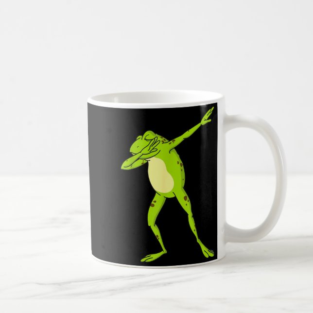 Dabbing Frog For Kids-boys &amp; Girls Funny Anima Kaffeetasse (Rechts)