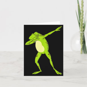 Dabbing Frosch für Kinder-Jungs & Mädchen Lustige Karte