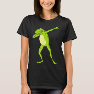 Dabbing Frosch für Kinder-Jungs & Mädchen Lustige T-Shirt