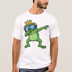 Dabbing Frosch Lustiger Süßer Dab Tanz T-Shirt