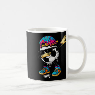 Dabbing Fußball Eiscreme-Tropfen für Jungen Lustig Kaffeetasse
