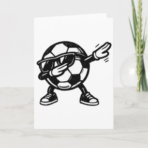 Dabbing Fußball Ll Lustiger Sport Spieler Dab-Tanz Karte