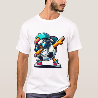 Dabbing Fußball Ll Spieler  T-Shirt