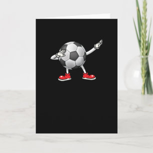 Dabbing Fußball-T-Shirt für Kinder Jungen Dab-Tanz Karte