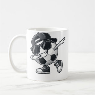 Dabbing Fußballspieler Kaffeetasse