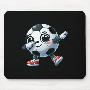 Dabbing Fußballspieler Liebhaber Süße Kleinkinder  Mousepad