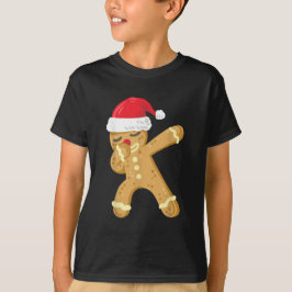 Dabbing Gingerbrot Funny Christmas Weihnachtsfest  T-Shirt