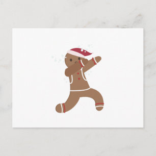 Dabbing Gingerbrot Man Weihnachten lustig
