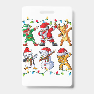 Dabbing Gingerbrot Shirt für Boy Girl Christmas T Ausweis