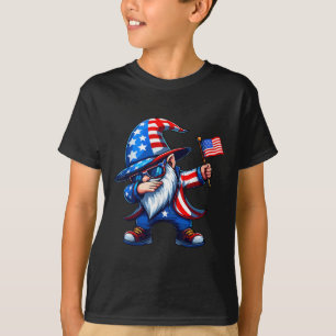 Dabbing Gnomes 4. Juli, Gedenktag Amerikaner T-Shirt