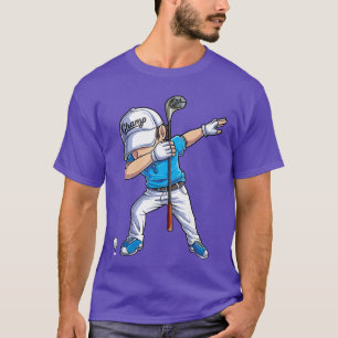 Dabbing Golfspieler Golfer Golfen Lustige Jungen D T-Shirt
