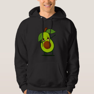 Dabbing Green Avocado Dab Funny Dancing Frucht Hoodie