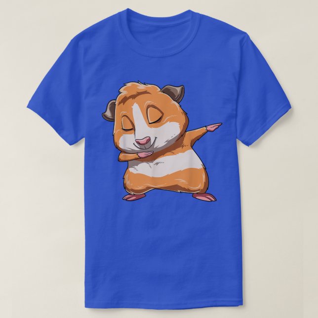 Dabbing Guinea Schwänzchen Guinea Schweine Tanzend T-Shirt (Design vorne)