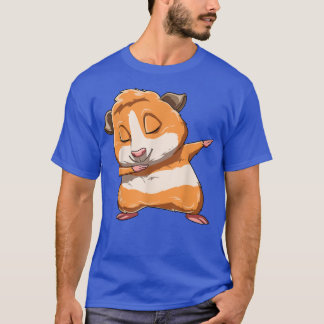 Dabbing Guinea Schwänzchen Guinea Schweine Tanzend T-Shirt