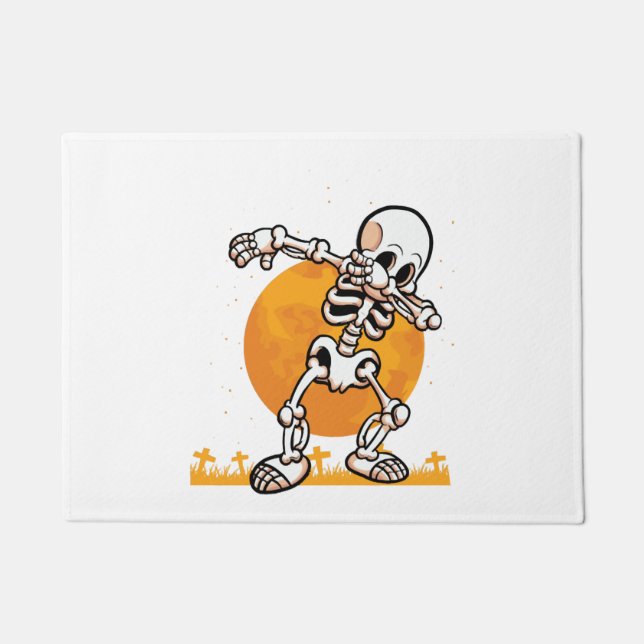 Dabbing Halloween Fußmatte (Vorderseite)