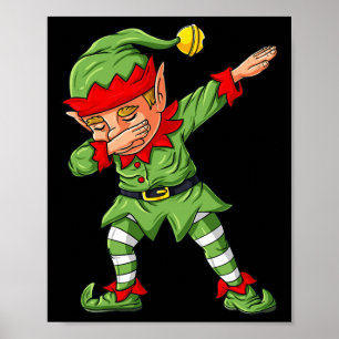 Dabbing Halloween Skeleton Zombie Beängstigend Pum Poster