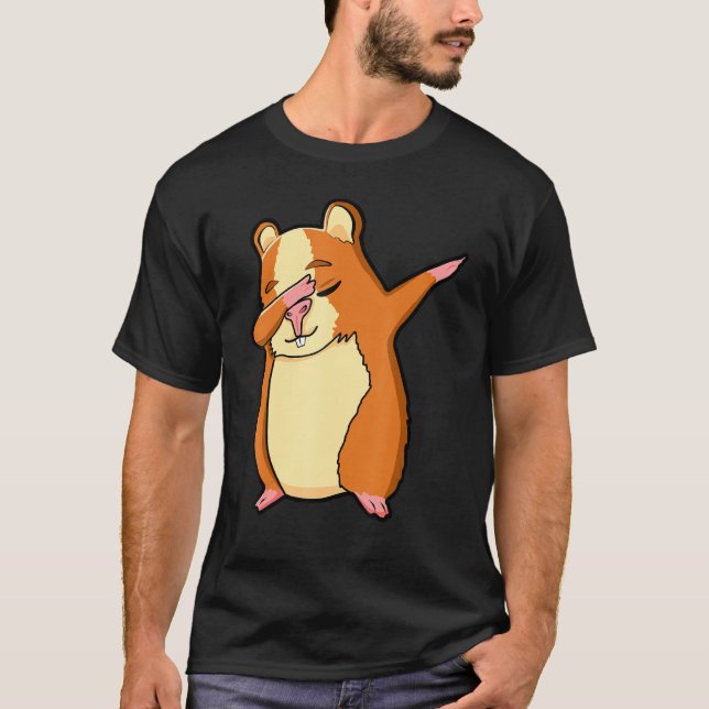 Dabbing Hamster Hamster T-Shirt (Vorderseite)