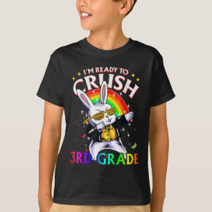 Dabbing-Hase der 3. Klasse Zurück zur Schule Ich b T-Shirt