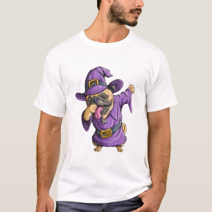 Dabbing Hexen-Mops Süß Halloween Möpse Lustig Dab T-Shirt