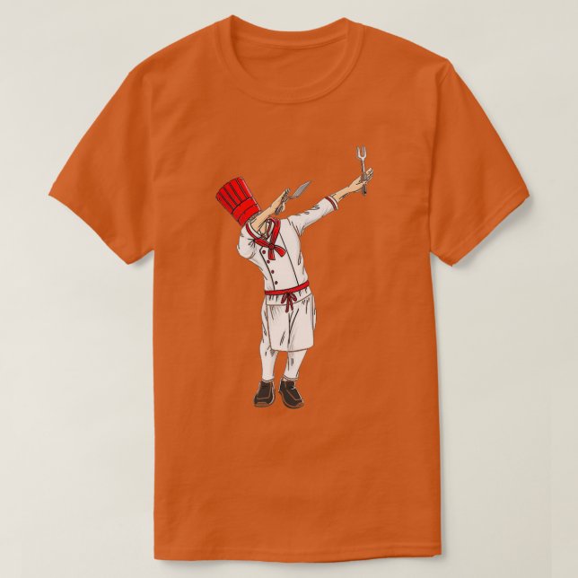 Dabbing Hibachi Koch 1 T-Shirt (Design vorne)
