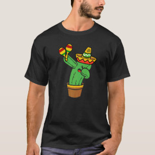 Dabbing Kaktus Süße Pflanze Für Männer Frauen Gart T-Shirt