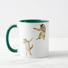 Dabbing-Katze Lustiges Meme für Katzenliebhaber Tasse