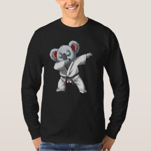 Dabbing Koala Brazilian Jiu Jitsu Bjj und Grappli T-Shirt