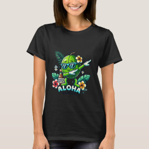Dabbing Kokosnuss Parfümischer Hawaiianischer Trop T-Shirt