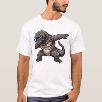 Dabbing Komodo-Drache Funny Cute Dab-Tanz