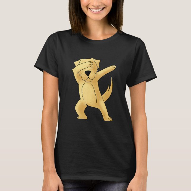 Dabbing Labrador Retriever Dog Kids Labrador Lab D T-Shirt (Vorderseite)