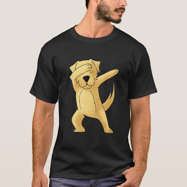 Dabbing Labrador Retriever Dog Kids Labrador Lab D T-Shirt (Vorderseite)