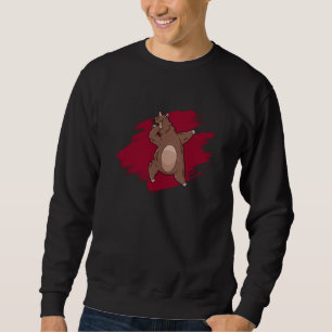 Dabbing Lama Dab Alpaca Funny Kids Geschenk Idee C Sweatshirt